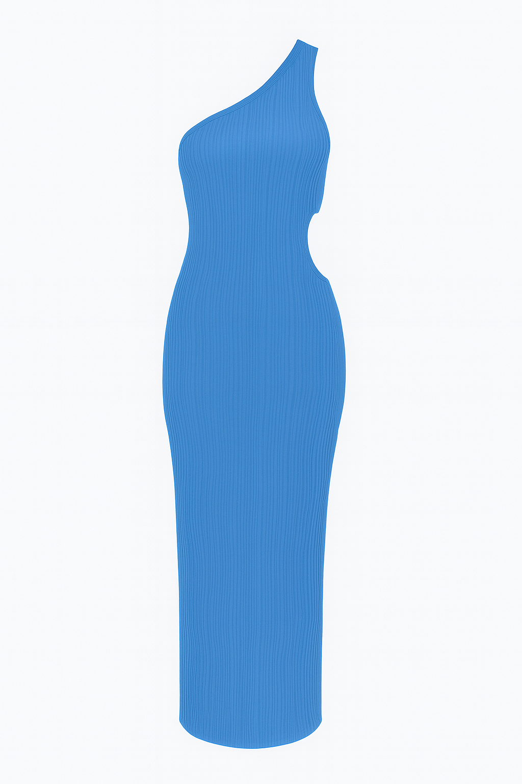 Vestido «Urban Chic» asimétrico con recortes laterales
